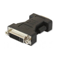 Techly DVI Adapter, VGA Stecker auf DVI Buchse