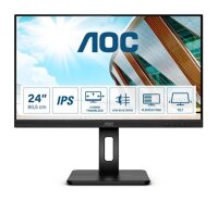 P-Q24P2Q | AOC P2 Q24P2Q - 60,5 cm (23.8 Zoll) - 2560 x 1440 Pixel - Quad HD - LED - 4 ms - Schwarz | Q24P2Q | Displays & Projektoren
