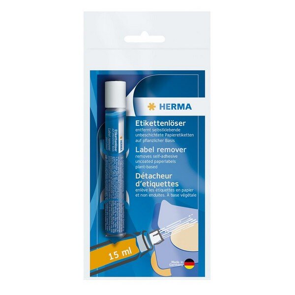 I-1265 | HERMA Etikettenlöser Stift 15 ml - Set - 15 ml - Blau - Weiß - Sichtverpackung - 1 Stück(e) | 1265 | Verbrauchsmaterial