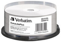 I-43749 | Verbatim DataLifePlus - 50 GB - BD-R - Spindel - 25 Stück(e) | 43749 | Verbrauchsmaterial