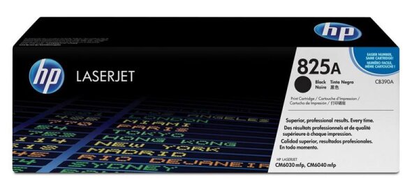 N-CB390A | HP Color LaserJet 825A - Tonereinheit Original - Schwarz - 19.500 Seiten | CB390A | Verbrauchsmaterial