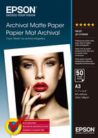 I-C13S041344 | Epson Archival Matte Paper - Papier, matt - A3 (297 x 420 mm) | C13S041344 | Verbrauchsmaterial