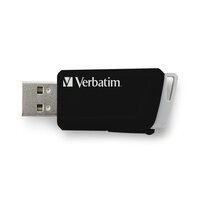 I-49307 | Verbatim Store n Click - USB-Stick - USB 3.2 GEN1 32 GB - Schwarz - 32 GB - USB Typ-A - 3.2 Gen 1 (3.1 Gen 1) - 80 MB/s - Dia - Schwarz | 49307 | Verbrauchsmaterial