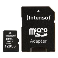 Intenso microSDXC          128GB Class 10 UHS-I U1 Performance