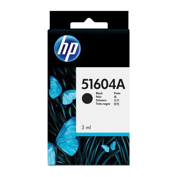 Y-51604A | HP Schwarz Druckerpatrone für Normalpapier - Tinte auf Pigmentbasis - 3 ml - 1 Stück(e) | 51604A | Verbrauchsmaterial