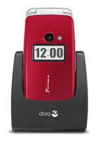 I-360014 | Doro Primo 413 - Klappgehäuse - Single SIM - 6,1 cm (2.4 Zoll) - 2 MP - 1050 mAh - Rot | 360014 | Telekommunikation