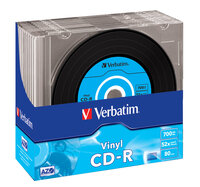 I-43426 | Verbatim CD-R AZO Data Vinyl - 52x - CD-R - 700 MB - 10 Stück(e) | 43426 | Verbrauchsmaterial