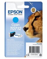 Y-C13T07124012 | Epson Singlepack Cyan T0712 DURABrite Ultra Ink - Standardertrag - 5,5 ml - 1 Stück(e) | C13T07124012 | Verbrauchsmaterial