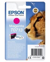 Y-C13T07134012 | Epson Singlepack Magenta T0713 DURABrite Ultra Ink - Standardertrag - Tinte auf Pigmentbasis - 5,5 ml - 1 Stück(e) | C13T07134012 | Verbrauchsmaterial