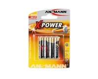 I-5015653 | Ansmann Micro / AAA / LR03 - Einwegbatterie - AAA - Alkali - 1,5 V - 4 Stück(e) - Schwarz | 5015653 | Zubehör