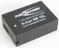 I-1400-0024 | Ansmann A-CAN NB 10L - 850 mAh - 7,4 V - Lithium-Ion (Li-Ion) - 1 Stück(e) | 1400-0024 | Zubehör