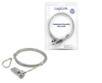 A-NBS002 | LogiLink Notebook Security Lock w/ Combination - 1,5 m | NBS002 | PC Systeme