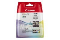 Canon PG-510/CL-511 Multi Pack - Standardertrag - Tinte auf Pigmentbasis - 2 Stück(e) - Multipack
