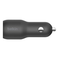 Belkin Dual Kfz-Ladegerät 37W PD 25W USB-C/12W USB-A...