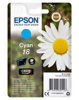 I-C13T18024012 | Epson Daisy Singlepack Cyan 18 Claria Home Ink - Standardertrag - 3,3 ml - 180 Seiten - 1 Stück(e) | C13T18024012 | Verbrauchsmaterial