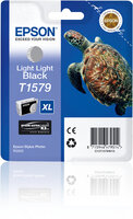 I-C13T15794010 | Epson Turtle T1579 Light Light Black - Hohe (XL-) Ausbeute - Tinte auf Pigmentbasis - 25,9 ml - 23000 Seiten - 1 Stück(e) | C13T15794010 | Verbrauchsmaterial