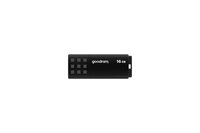 GoodRam UME3-0160K0R11 - 16 GB - USB Typ-A - 3.2 Gen 1 (3.1 Gen 1) - 60 MB/s - Ohne Deckel - Schwarz