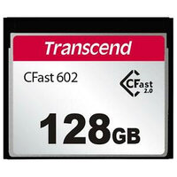 Transcend TS128GCFX602 - 128 GB - CFast 2.0 - 500 MB/s - 350 MB/s - Schwarz