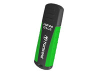 Transcend JetFlash 810 64GB USB 3.0 - 64 GB - USB Typ-A - 3.2 Gen 1 (3.1 Gen 1) - Kappe - 12,4 g - Schwarz - Grün