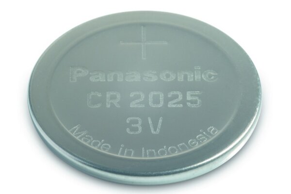 Panasonic CR2025 - LITHIUM COIN - Einwegbatterie - Alkali - 3 V - 1 Stück(e) - 165 mAh - 2,3 g