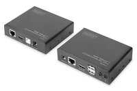 DIGITUS 4K HDMI® HDBaseT 2.0 KVM Extender Set, 100 m