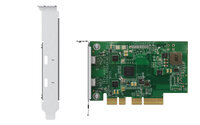 QNAP QXP-T32P - PCIe - Thunderbolt 3 - Full-height / Low-profile - PCIe 3.0 - NAS / Storage server