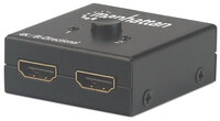 Manhattan 4K bi-direktionaler 2-Port HDMI-Splitter passiv - Digital/Display/Video