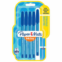 Paper Mate InkJoy 100 ST - Clip - Stick-Kugelschreiber - Blau - 5 Stück(e) - Fein