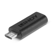 P-41903 | Lindy USB-Adapter - USB-C (W) bis Micro-USB...