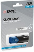 P-WCMMD32GB113 | EMTEC B110 Click Easy 3.2 - 32 GB - USB...