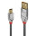 Lindy 36633 USB Kabel 3 m USB A Mini-USB B Männlich Grau