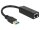 A-62616 | Delock Adapter USB 3.0 > Gigabit LAN 10/100/1000 Mb/s - Netzwerkadapter - SuperSpeed USB 3.0 | 62616 | PC Komponenten