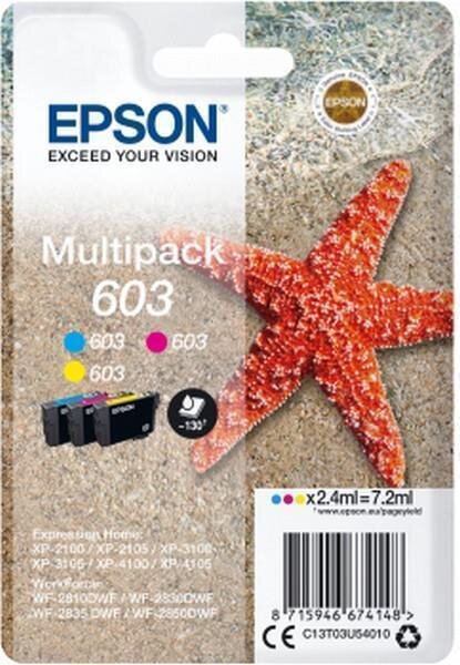 I-C13T03U54010 | Epson Multipack 3-colours 603 Ink - Standardertrag - 2,4 ml - 130 Seiten - 1 Stück(e) - Multipack | C13T03U54010 | Verbrauchsmaterial