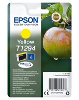 I-C13T12944012 | Epson Apple Singlepack Yellow T1294 DURABrite Ultra Ink - Tinte auf Pigmentbasis - 7 ml - 616 Seiten - 1 Stück(e) | C13T12944012 | Verbrauchsmaterial
