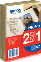 Epson Premium Glossy Photo Paper - 10x15cm - 2x 40...