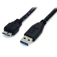 StarTech.com 0,5m USB 3.0 A auf Micro B Kabel - St/St -...