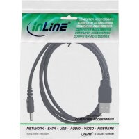 InLine 2.00m USB DC Stromadapterkabel A Stecker zu...