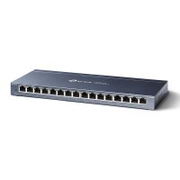 TP-LINK TL-SG116 Unmanaged L2 Gigabit Ethernet (10/100/1000) Schwarz Netzwerk-Switch