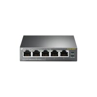 L-TL-SG1005P | TP-LINK TL-SG1005P ungemanaged Gigabit Ethernet (10/100/1000) Energie Über Ethernet (PoE) Unterstützung Schwarz Netzwerk-Switch | TL-SG1005P | Netzwerktechnik