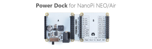 L-FRIENDLY_NEO_POWER_DOCK | ALLNET FriendlyELEC NanoPi Neo zbh. Power Dock | FRIENDLY_NEO_POWER_DOCK | Elektro & Installation