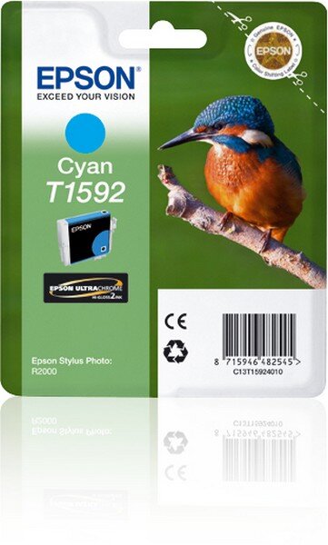Y-C13T15924010 | Epson T1592 Cyan - 17 ml - 1200 Seiten - 1 Stück(e) | C13T15924010 | Verbrauchsmaterial