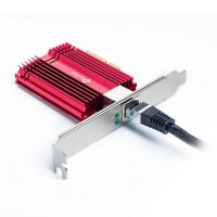 A-TX401 | TP-LINK TX401 - Eingebaut - Verkabelt - PCI Express - Ethernet - 10000 Mbit/s - Rot | TX401 | PC Komponenten | GRATISVERSAND :-) Versandkostenfrei bestellen in Österreich