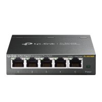 L-TL-SG105E | TP-LINK TL-SG105 5-Port Metal Gigabit Switch - Switch - nicht verwaltet | TL-SG105E | Netzwerktechnik
