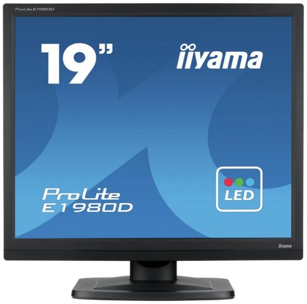 Y-E1980D-B1 | Iiyama ProLite E1980D-B1 - 48,3 cm (19 Zoll) - 1280 x 1024 Pixel - XGA - LED - 5 ms - Schwarz | E1980D-B1 | Displays & Projektoren