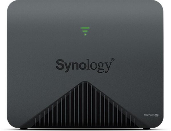 N-MR2200AC | Synology MR2200AC - Wi-Fi 5 (802.11ac) - Dual-Band (2,4 GHz/5 GHz) - Eingebauter Ethernet-Anschluss - Schwarz - Tabletop-Router | MR2200AC | Netzwerktechnik