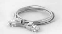 WANTEC 7229 - 1 m - Cat6a - U/UTP (UTP) - RMS45 - RJ-45 - Weiß