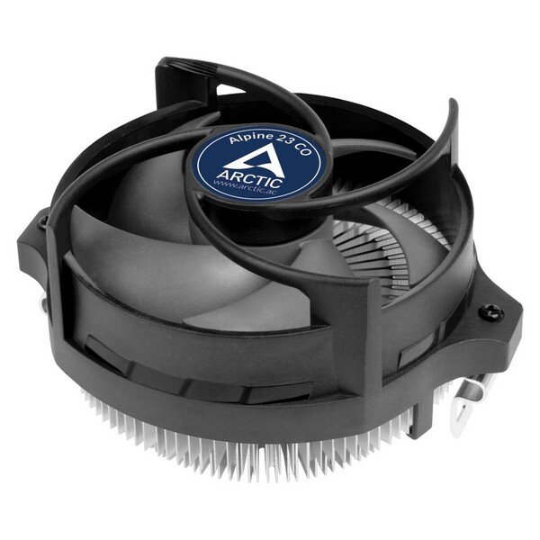 A-ACALP00036A | Arctic Alpine 23 CO - Kompakter AMD CPU-Kühler für den Dauerbetrieb - Luftkühlung - 9 cm - 200 RPM - 2700 RPM - 0,3 Sone - Aluminium - Schwarz | ACALP00036A | PC Komponenten