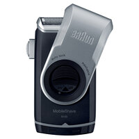 I-649946 | Braun MobileShave PocketGo M90 - Blau - Silber - Akku - 60 h - 180 g - Box - 38 mm | 649946 | Elektro & Installation