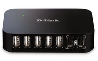 D-Link DUB-H7 - USB 2.0 Type-B - USB 2.0 - 480 Mbit/s -...