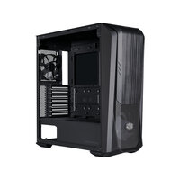 Cooler Master MasterBox 500 - Midi Tower - PC - Schwarz - ATX - EATX - micro ATX - Mini-ITX - Netz - Kunststoff - Stahl - Gehärtetes Glas - Multi